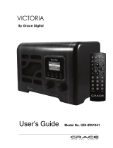 Grace Digital Audio Victoria User manual
