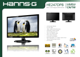 Hanns.G HE247DPB User manual