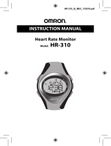 Omron Automatic Blood Pressure Monitor User manual