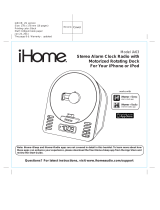 iHome iA63 User manual