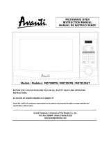 Avanti MO7003SST User manual