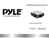 Pyle PRJHD198 User manual