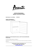 Avanti VFR14PS-IS User manual
