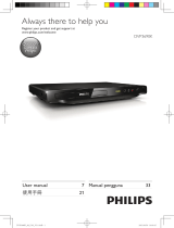 Philips DVP3690K/98 User manual