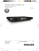 Philips DVP3650K/98 User manual