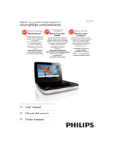 Philips PET741W/37 User manual