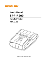 BIXOLON SPP-R200II User manual
