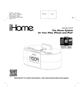 iHome ID38SVC User manual