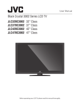 JVC 37-WIDESCREEN FLAT TV DIGITAL CRYSTAL CLEAR 37PF9936-37B - User manual