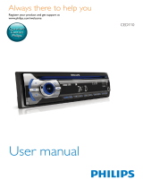 Philips CED110 User manual