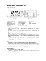 Techno line WS 8009 Owner's manual