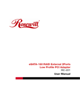 Rosewill RC-221 User manual