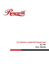 Rosewill RC-701 User manual