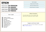 Epson EH-TW8100 User manual