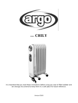 Argoclima CHILY 11 User manual