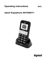 Tiptel Ergophone 6070 Owner's manual