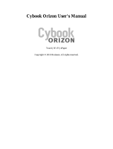 Cybook Orizon Owner's manual