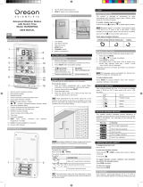 Oregon Scientific BAR208HG User manual