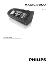 Philips PPF 620 User manual