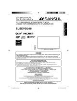 Sansui SLEDVD249 User manual
