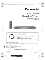 Panasonic DMP-BDT330 User manual