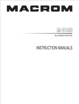 Macrom M-DL40 User manual