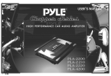 Pyle PLA2220 User manual