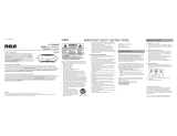 Audiovox RC205 User manual