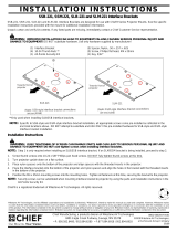 Chief SLM221 Installation guide