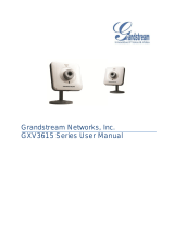 Grandstream Networks GXV 3615 Series User manual