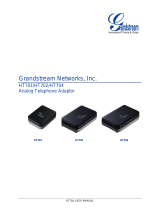 Grandstream Networks HT704 User manual
