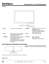 HP ProDisplay P221 Specification