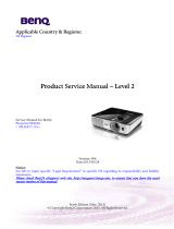 BenQ MX662 User manual