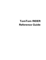 TomTom Rider Owner's manual