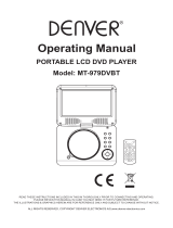 Denver MT-979DVBT Owner's manual