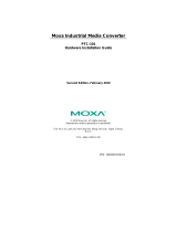 Moxa PTC-101-M-ST-LV Installation guide