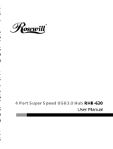 Rosewill RHB-620 User manual