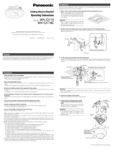 Panasonic WV-Q174 Operating instructions