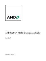 AMD FirePro R5000 User guide