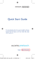 Alcatel 5035D User manual