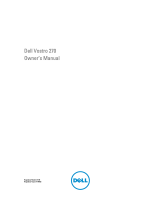 Dell 270 Owner's manual