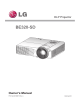 LG BE320 User manual