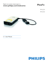 Philips PICOPIX PPX2230 User manual