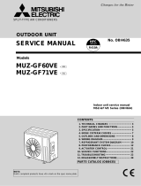 Mitsubishi Electric MSZ-GF60VE-E1 User manual