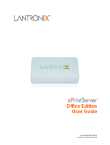 Lantronix xPrintServer User guide