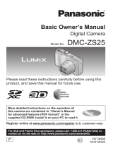Panasonic DMC-ZS25K User manual