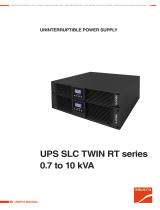 Salicru SLC-700-TWIN RT (B1) User manual