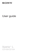 Sony C2104BLK User manual