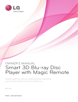 LG BP730 Owner's manual