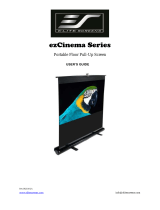 Elite Screens F60NWV User manual